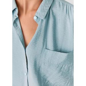 Whistles Pale Blue Nicola Button Through Shirt
